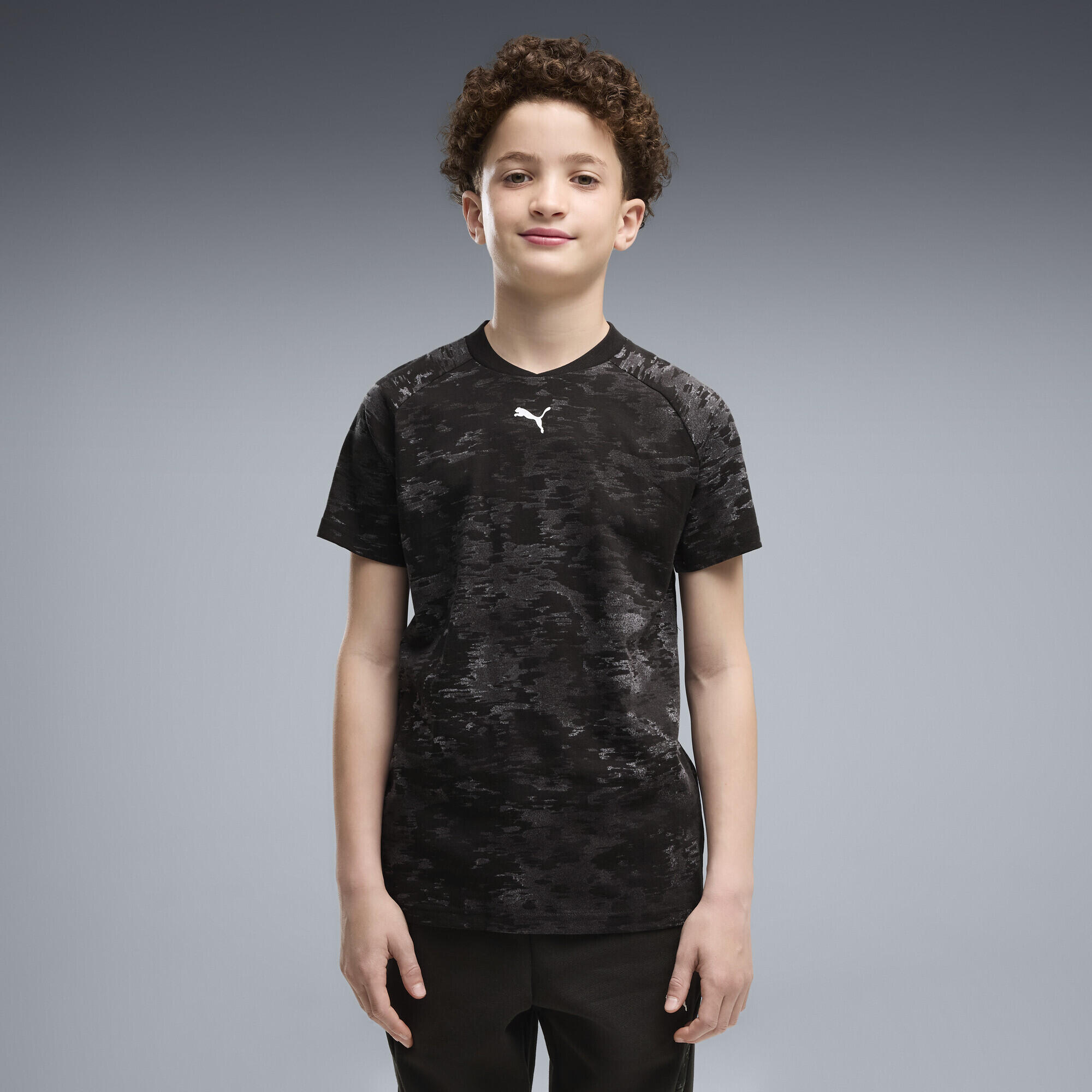 T-shirt PUMA Sport Camo Enfant et Adolescent PUMA 2/5