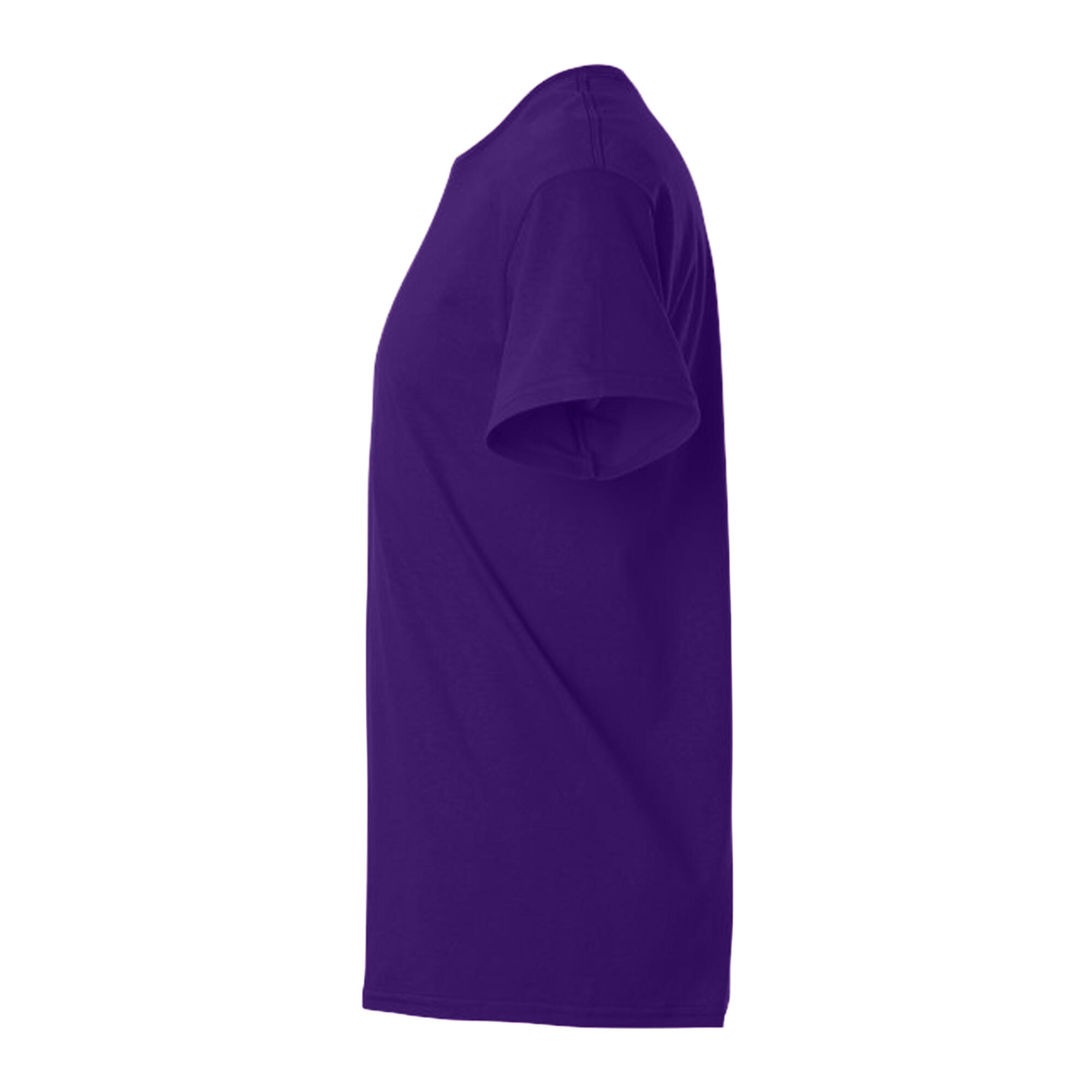 Mens Plain Lightweight TShirt (Purple) 3/3