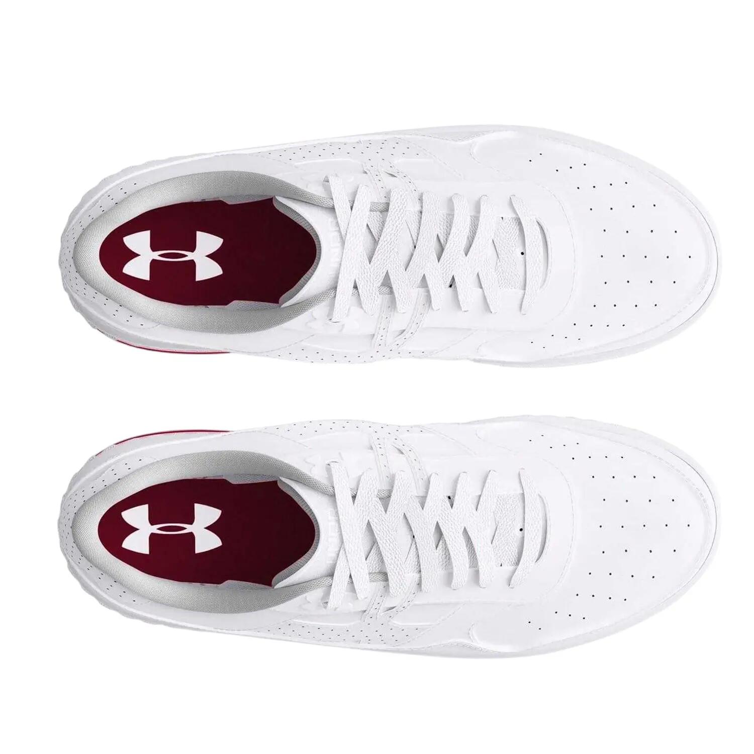 Scarpe SportiveDonna Under Armour Court 96 Bianco Bianco 3/4