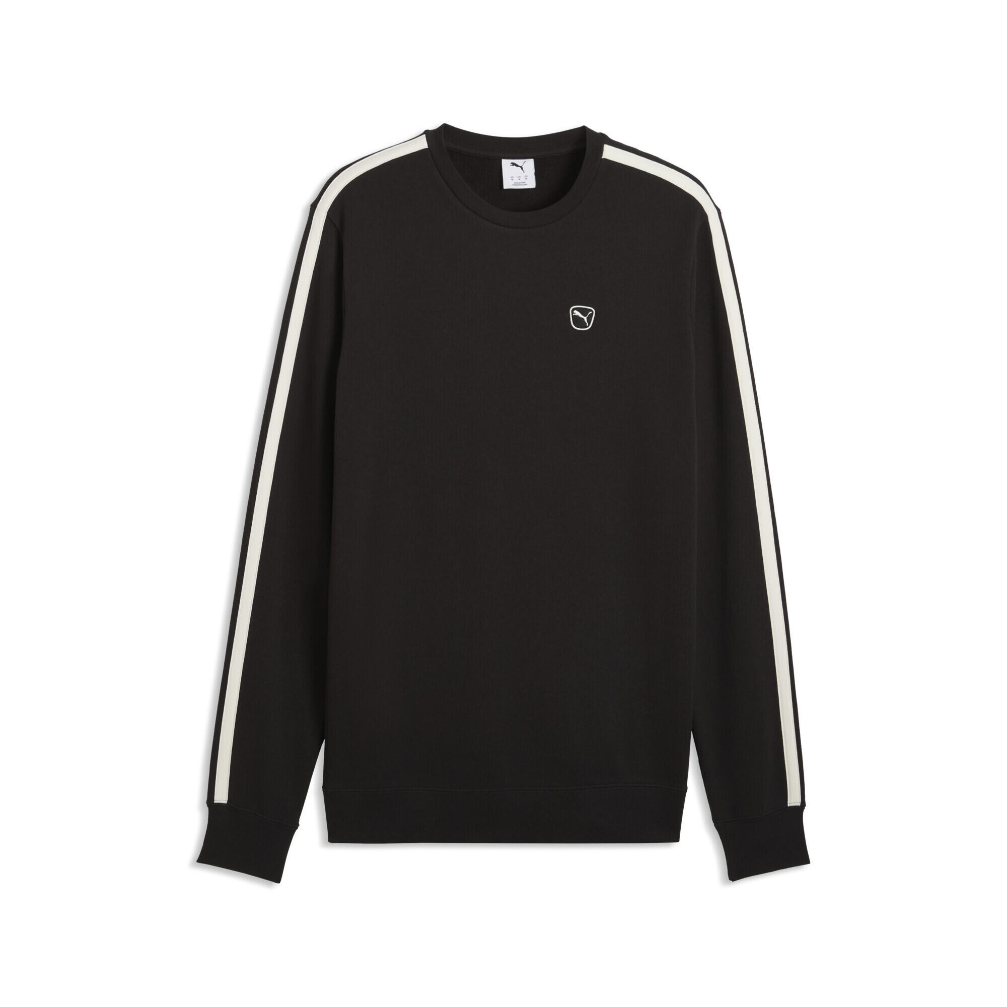 Bluză de trening pentru bărbați PUMA Essentials Elevated cu guler rotund