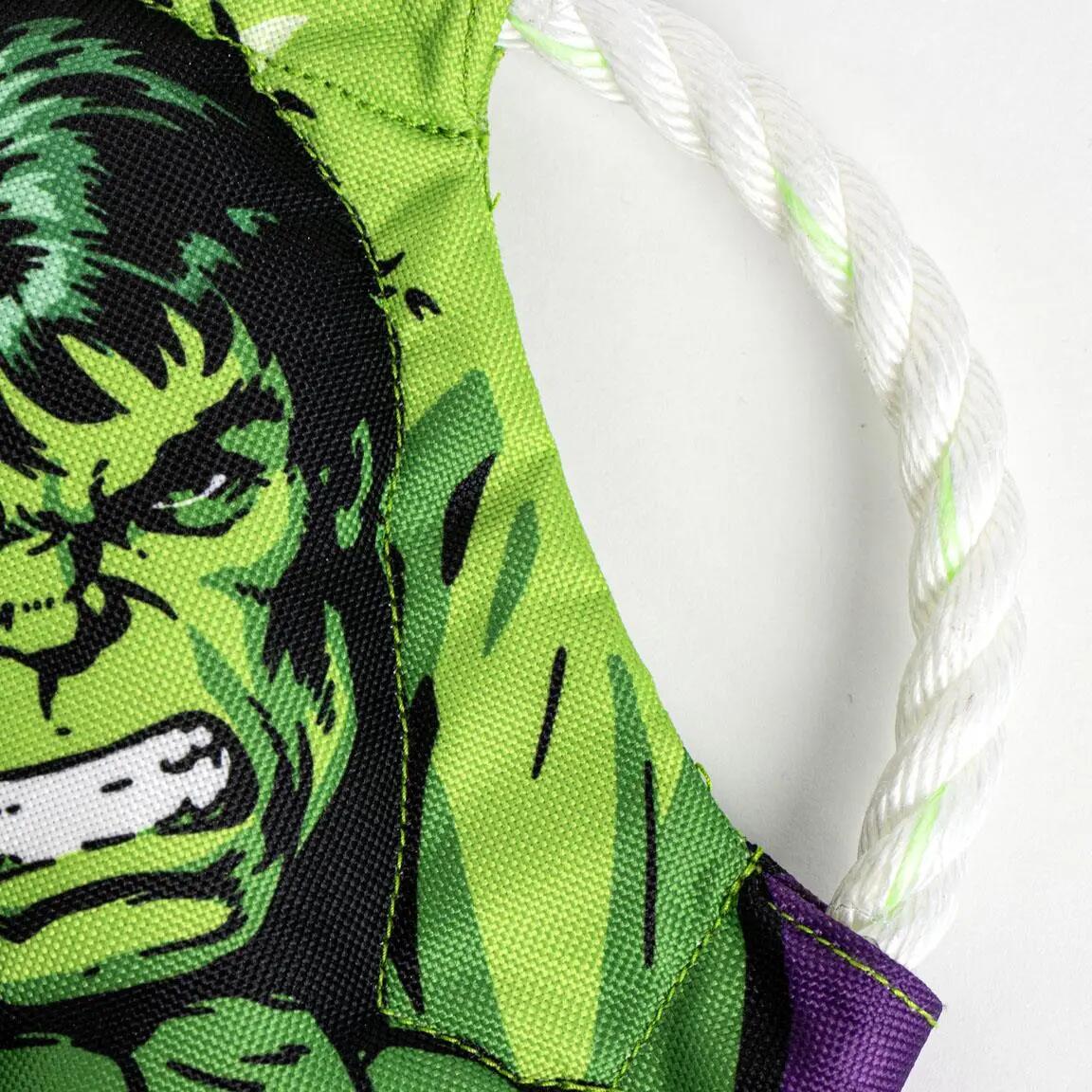 Corde dentaire pour chien Marvel Hulk, anneau vert couineur 2/5