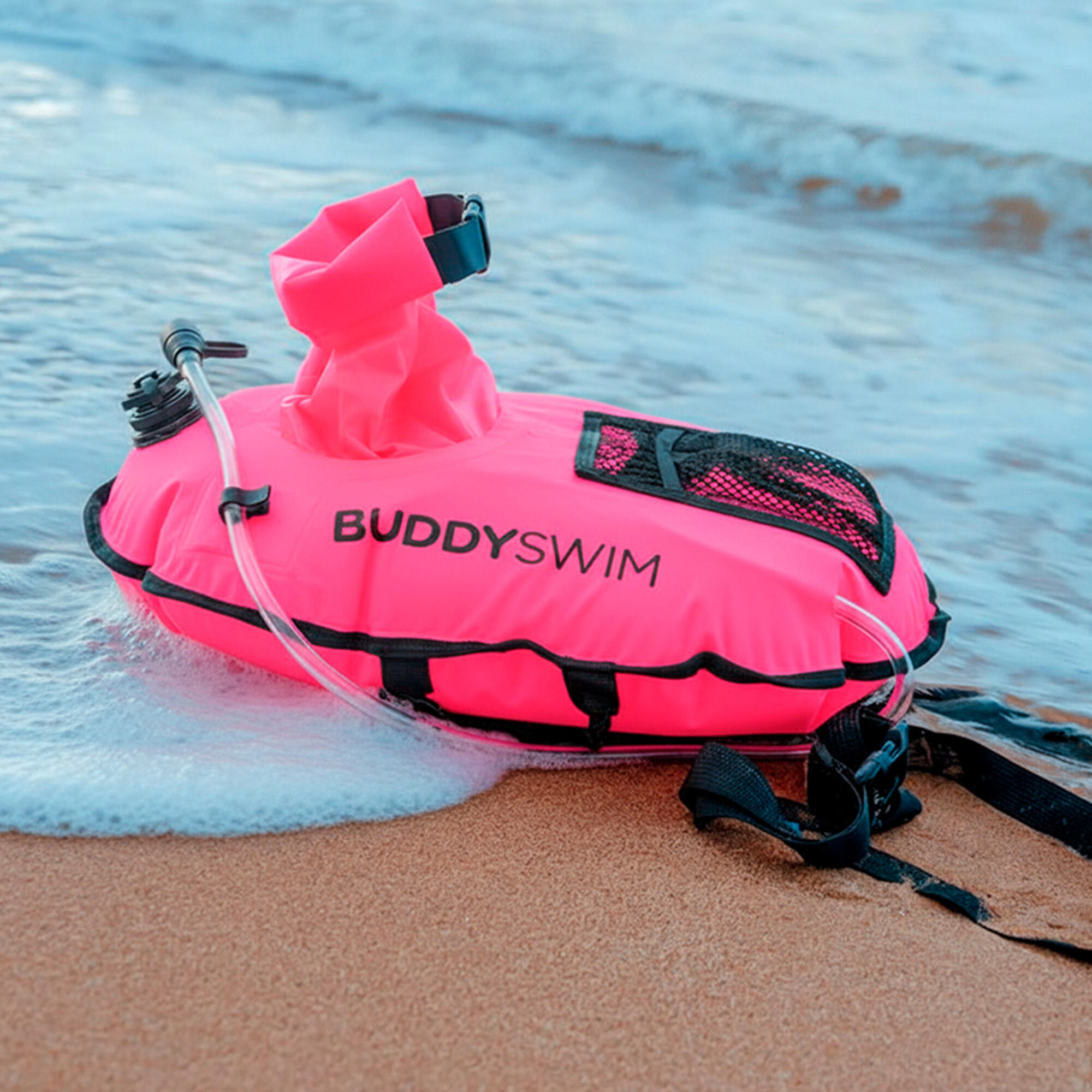 Bojka asekuracyjna Buddyswim Hydrastation Pro 10 5/6