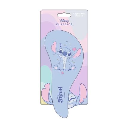 Stitch Ohana Kinderhaarbürste mit flexiblen Borsten, hellblau