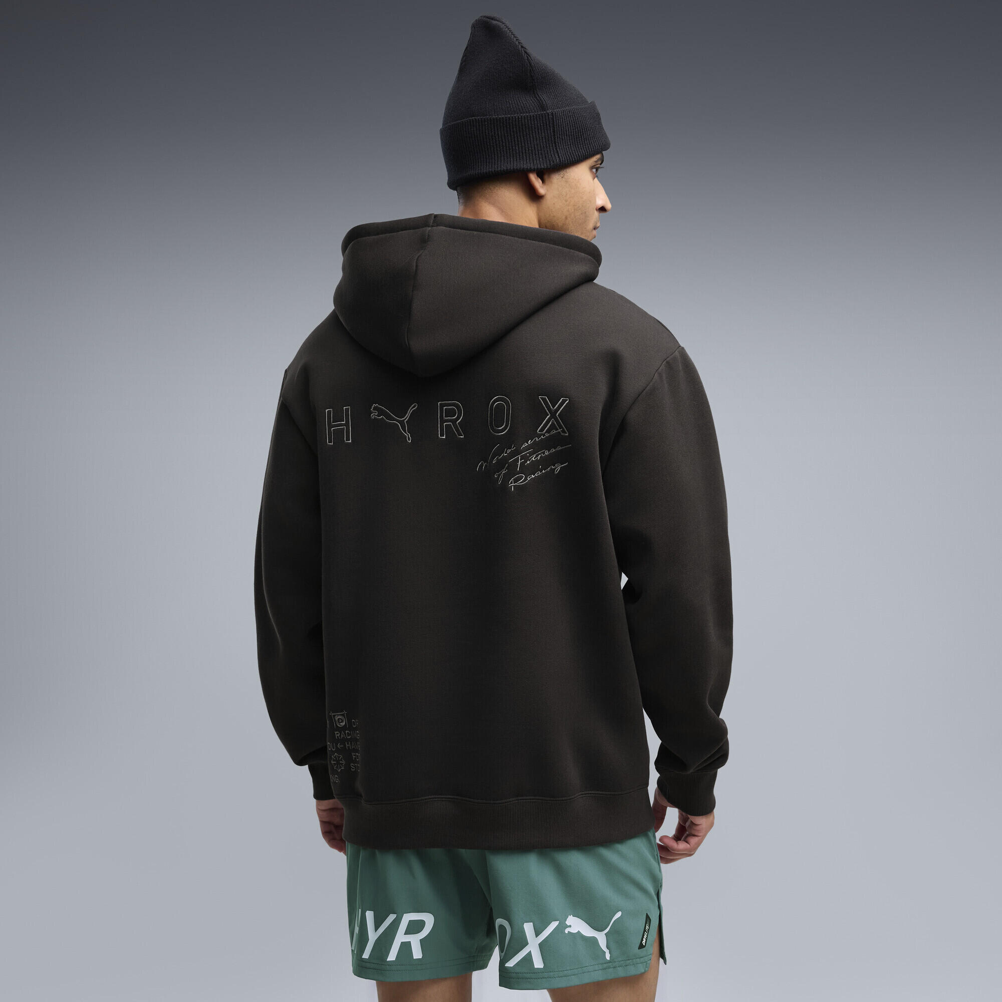 Felpa con cappuccio PUMA x HYROX Heavyweight da uomo PUMA 2/5