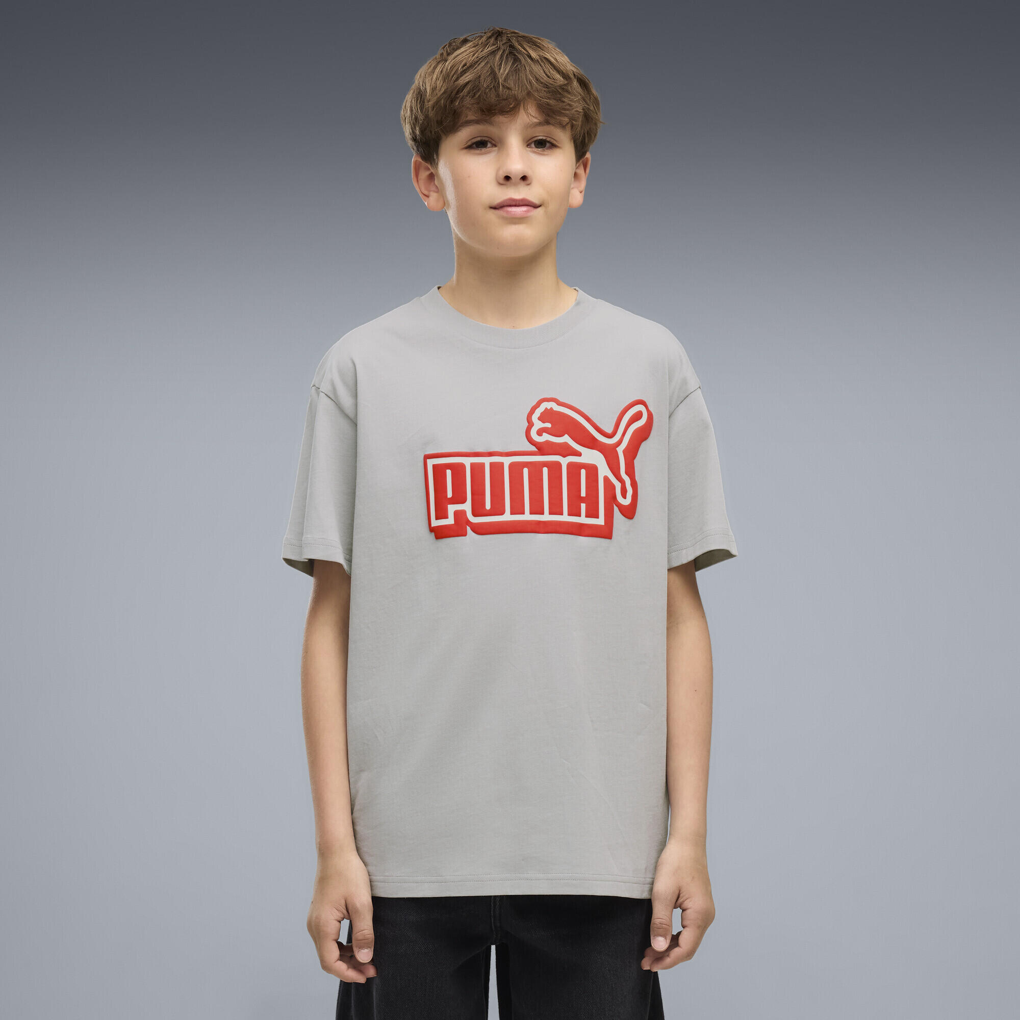 T-shirt infantil gráfico relaxado Essentials Logo Lab PUMA 2/5