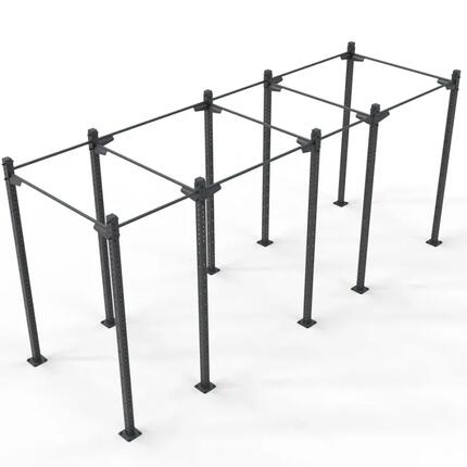 Cage Tank CrossLiftor - 4 couloirs, 13 barres de traction