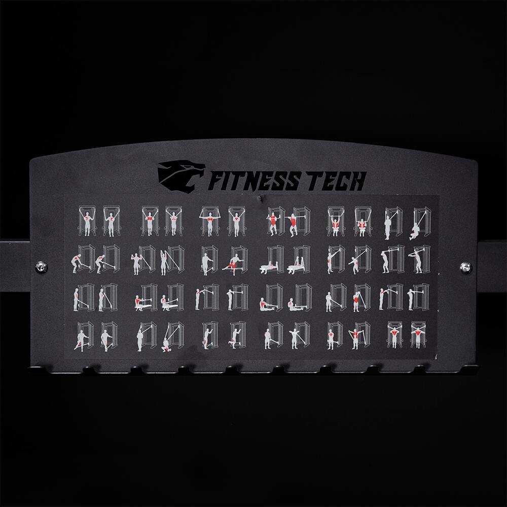 Smith machine multipower F20  Multiestación  Fitness Tech 8/10