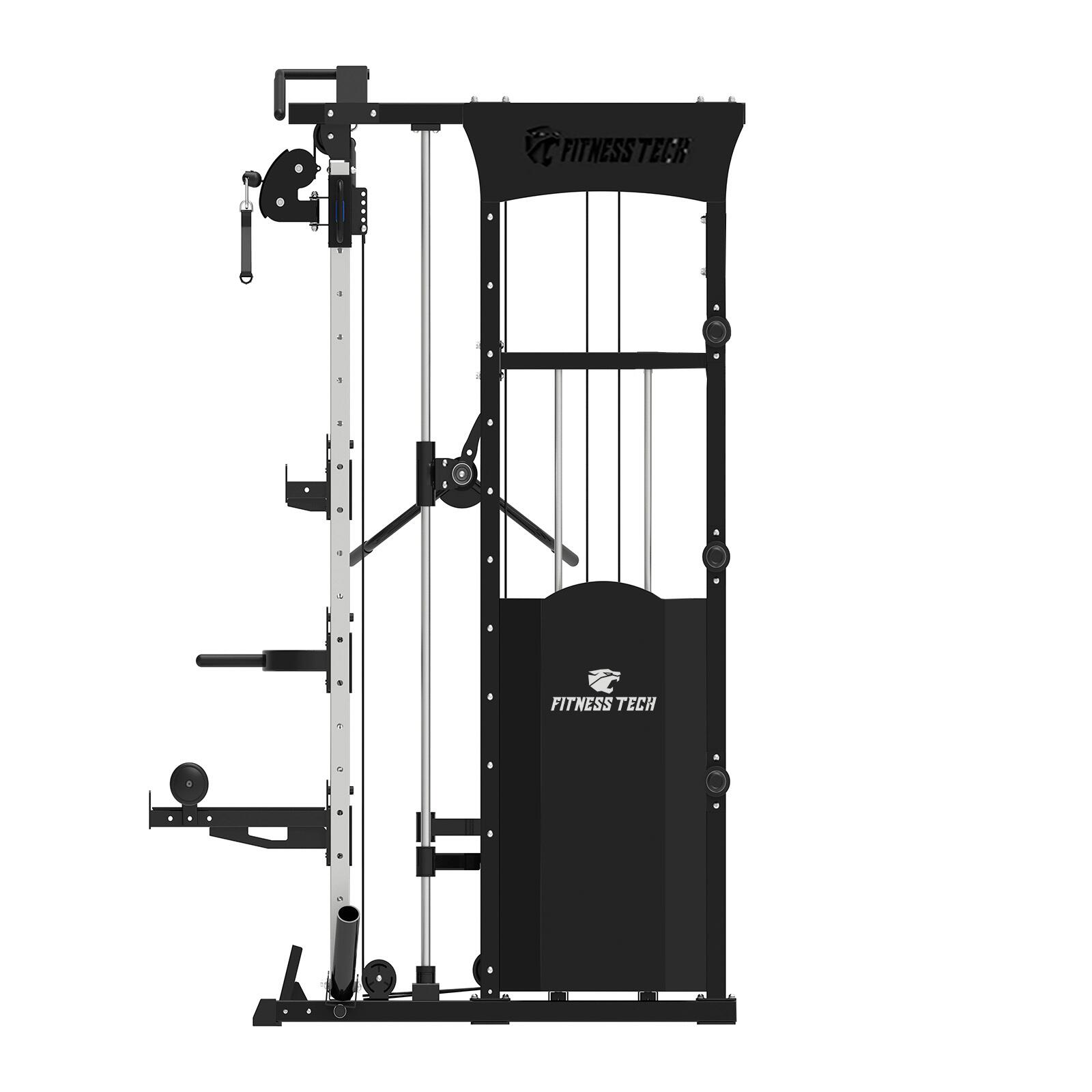 Smith machine multipower F20  Multiestación  Fitness Tech 3/10