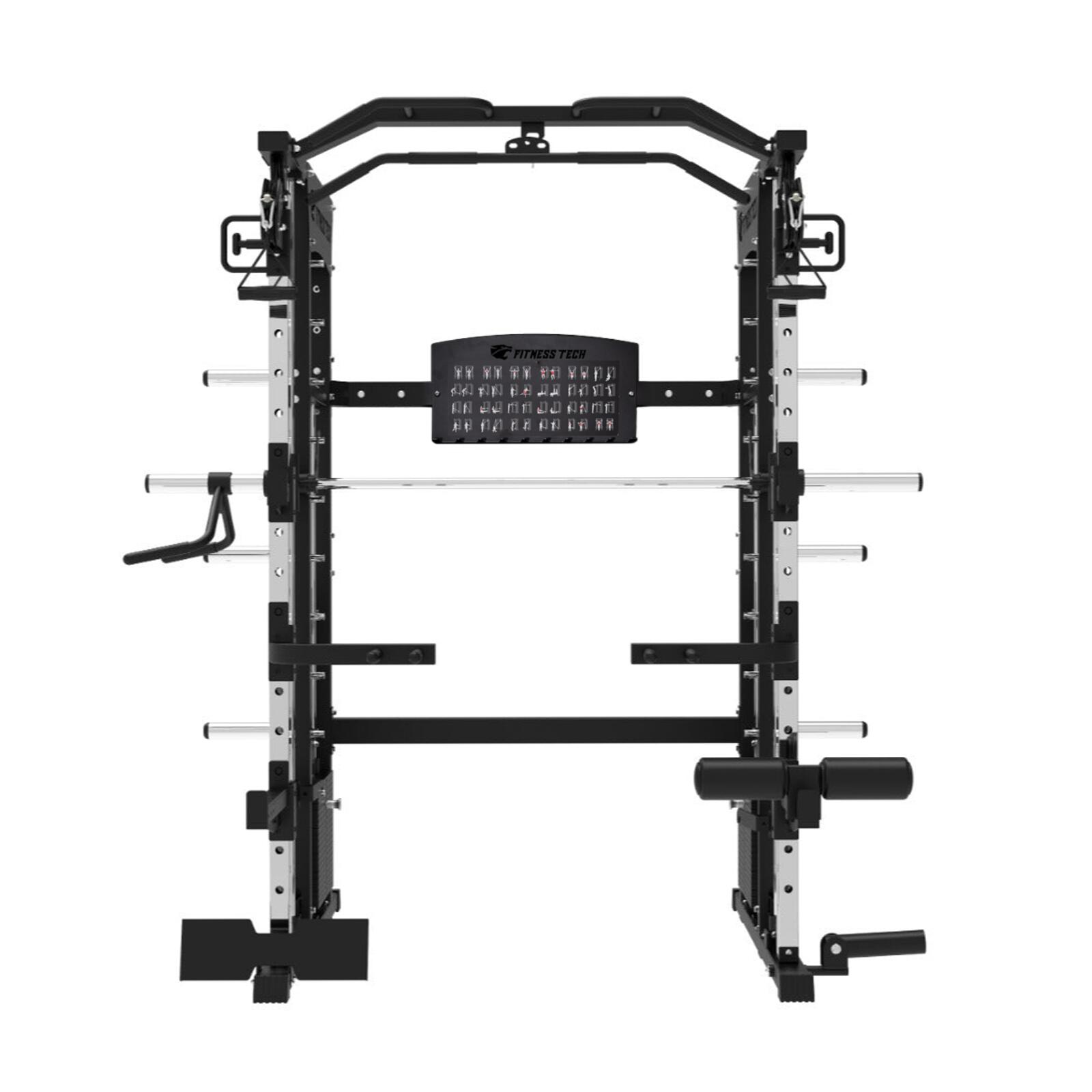 Smith machine multipower F20  Multiestación  Fitness Tech 2/10