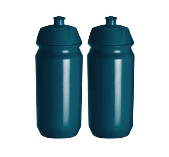 Trinkflasche 2x 500 Wasserflasche Bidon Teal