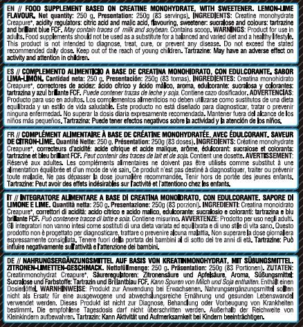 LIFE PRO CREATINE CREAPURE® 250 g – Creatina Micronizada - Potencia - Sabores 2/5