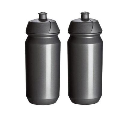 Bouteilles d'eau 2 x 500 ml Bidons Gris