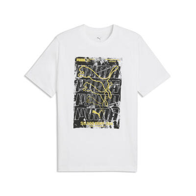 Graphics box t-shirt voor heren puma