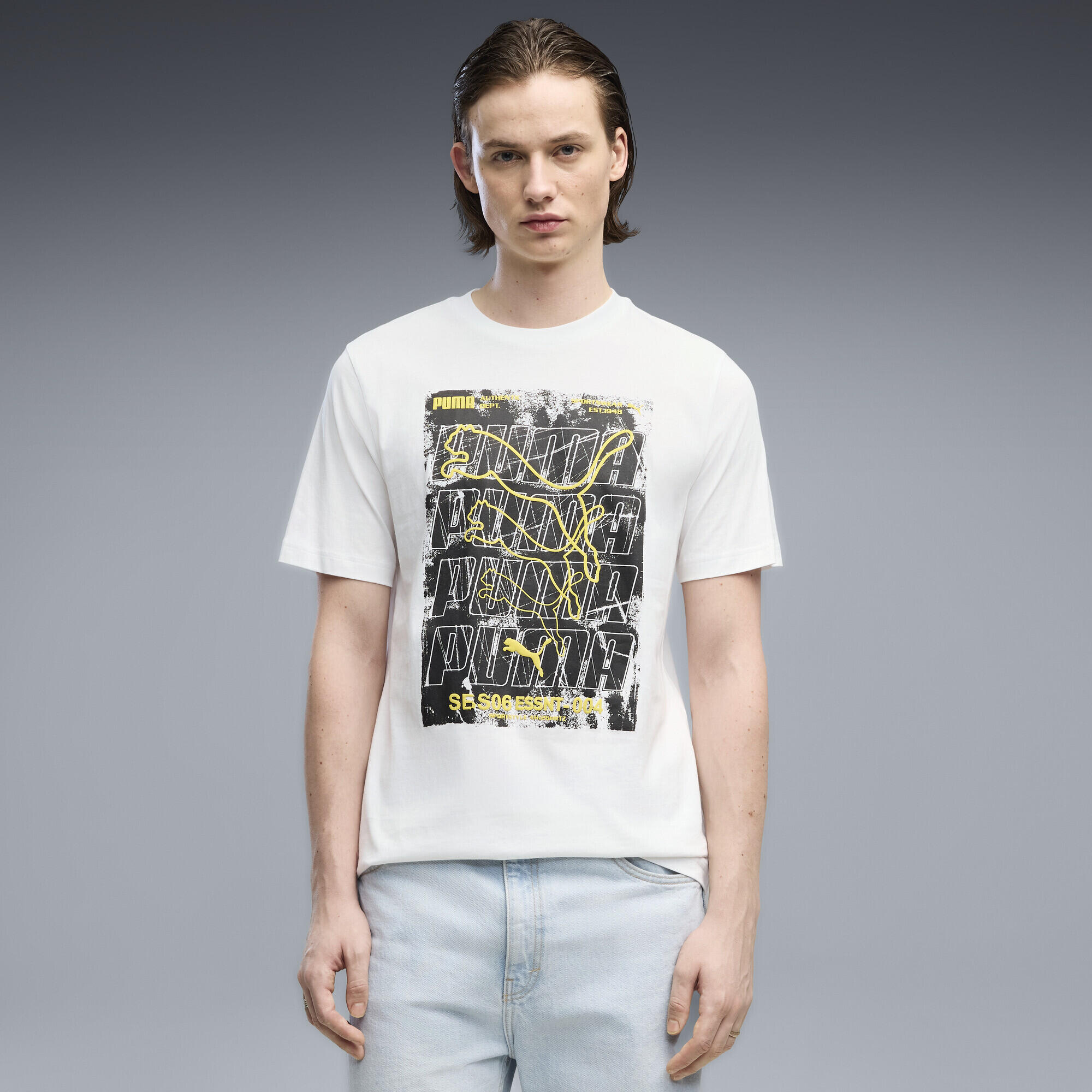 T-shirt Graphics Box para homem PUMA 2/5