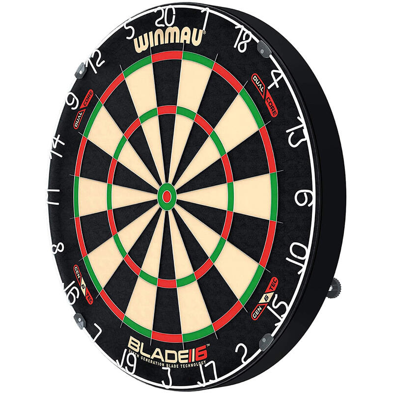 Lâmina Winmau 6 Dardos Dual Core