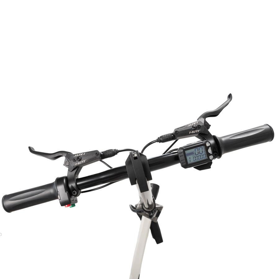 AXON RIDES Pro Electric Folding Bike, Ivory White 4/5