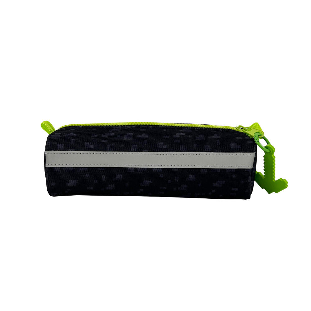 Trousse à crayons Minecraft pour enfants, en polyester avec fermeture éclair, 22 2/3