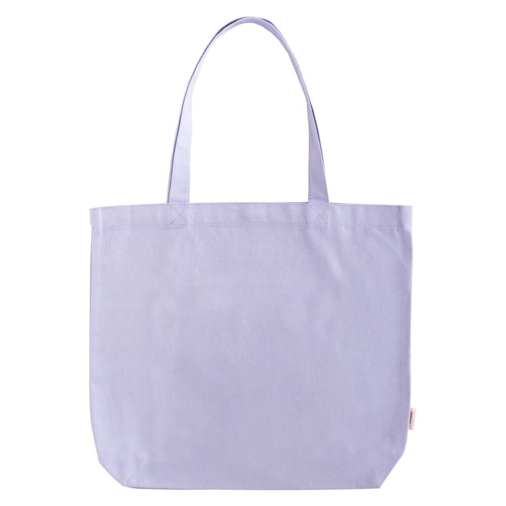 Borsa per la spesa Pusheen da adulto in cotone con cerniera e tasca, lilla 2/2