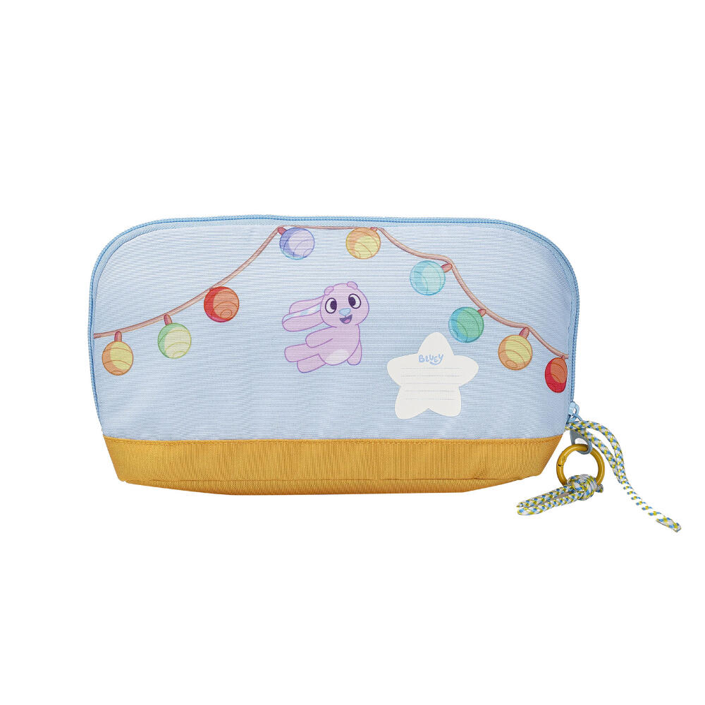 Neceser Infantil Bluey de Poliéster con Cremallera 24x15 cm Azul 2/3