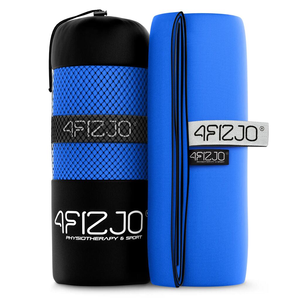 4FIZJO Microfiber Sports Towel 180 x 100cm LARGE Blue