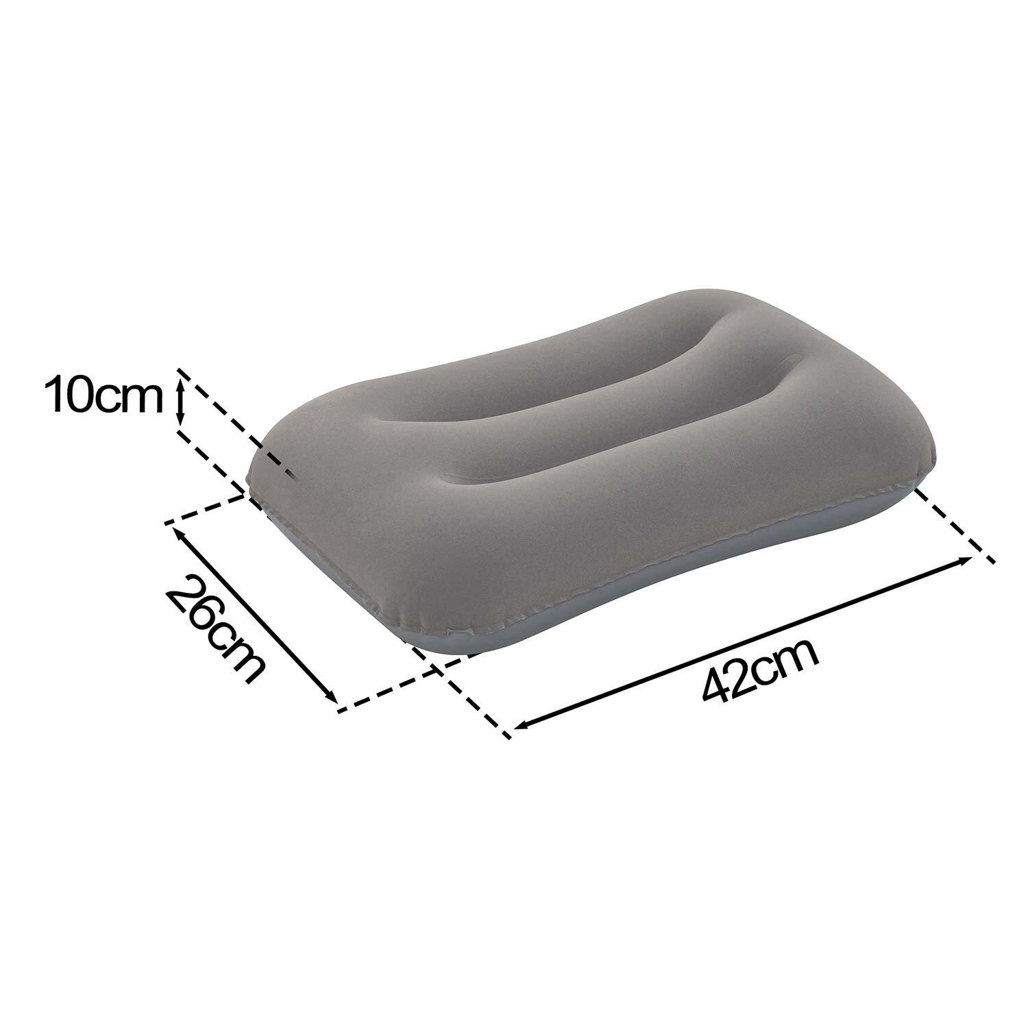 Poduszka dmuchana welurowa 42 x 26 cm Bestway 67121 7/7
