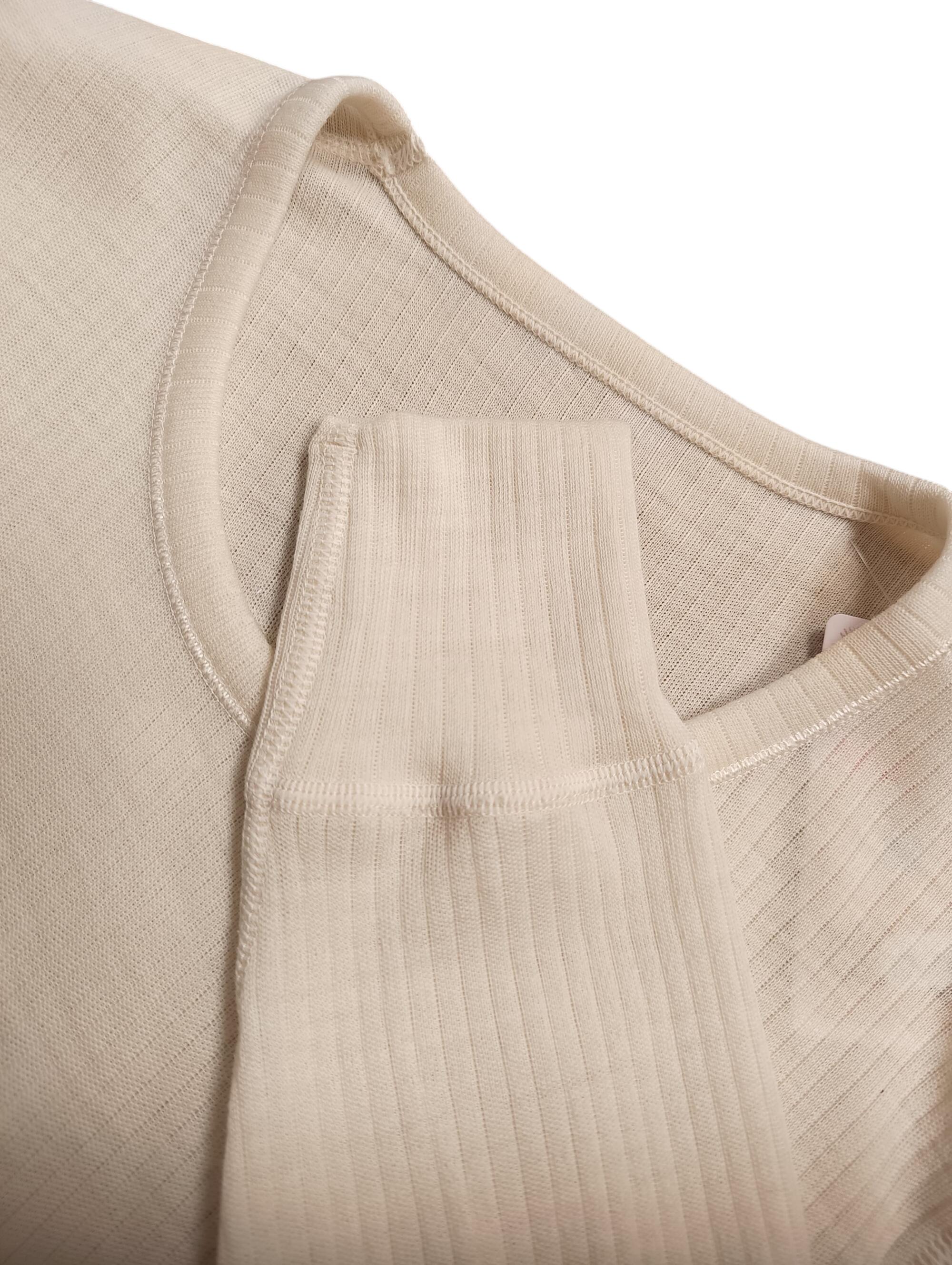 Koszulka tyrystyczna męska Woolona z długim rękawem 100% Merino 3/3