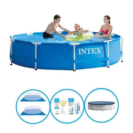Piscine Tubulaire Ronde - 305x76 cm - 5-pièces S22451