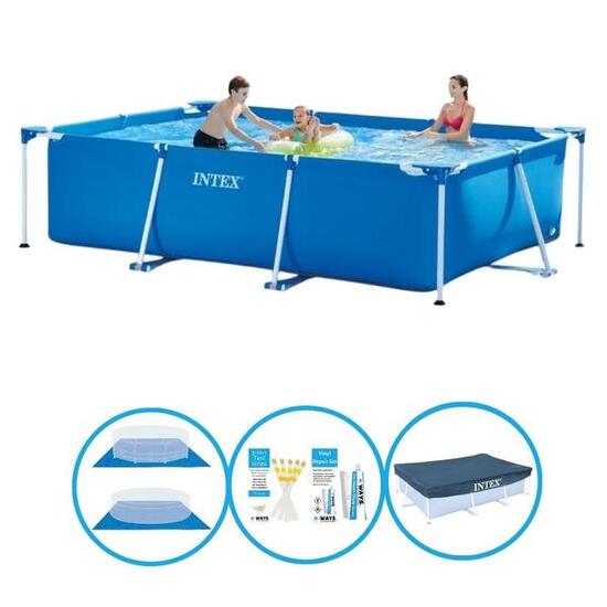 Piscine Tubulaire Rectangulaire - 300x200x75 cm - 5-pièces S22350