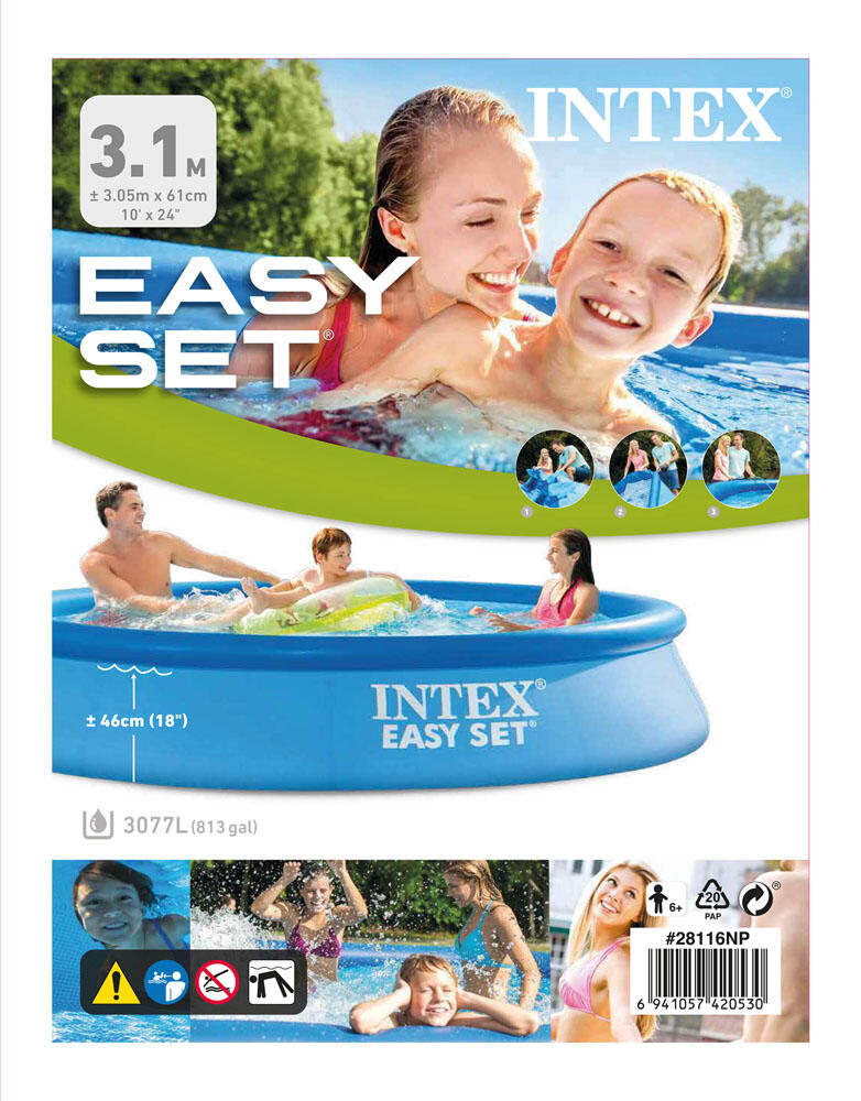 Piscine Easy Set Ronde - 305x61 cm - 3-pièces  S22378 4/7