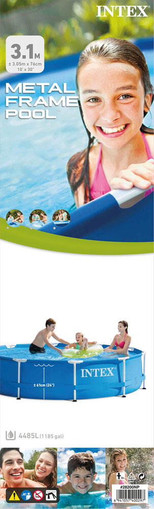 Piscine Tubulaire Ronde - 305x76 cm - 5-pièces  S22451 4/7