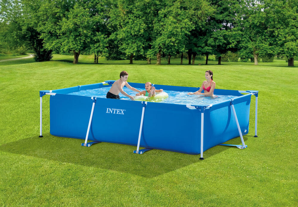 Intex Pool Rectangular Frame 300x200x75 cm - Inklusive Zubehör 2/7