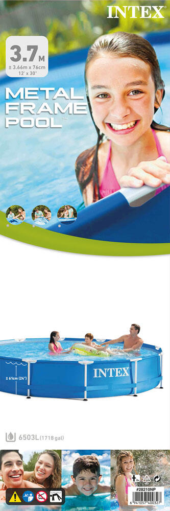 Piscine Tubulaire Ronde - 366x76 cm - 5-pièces  S22456 4/7