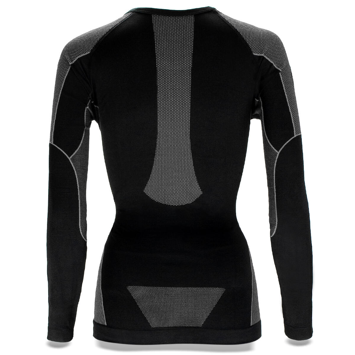Black Snake Damen Seamless Funktionswäsche-Set - L/XL Schwarz/Grau 8/11