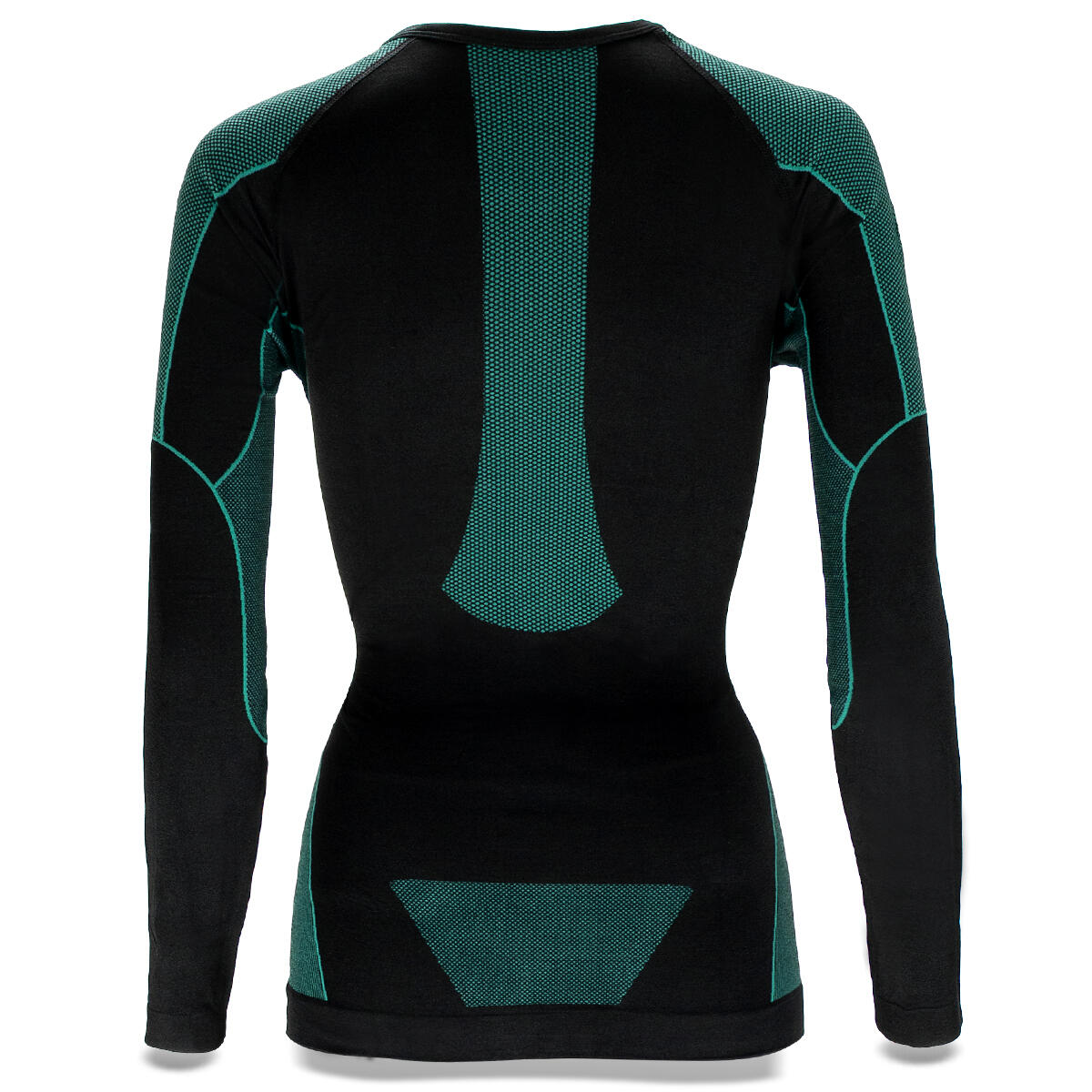 Black Snake Damen Seamless Funktionswäsche-Set - S/M Schwarz/Petrol 8/11
