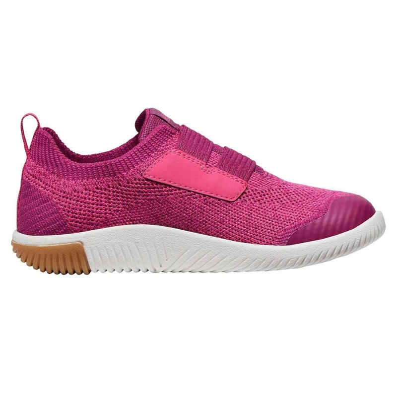 Sneakers sport pentru fete Keen KNX Knit DS cu velcro, roz