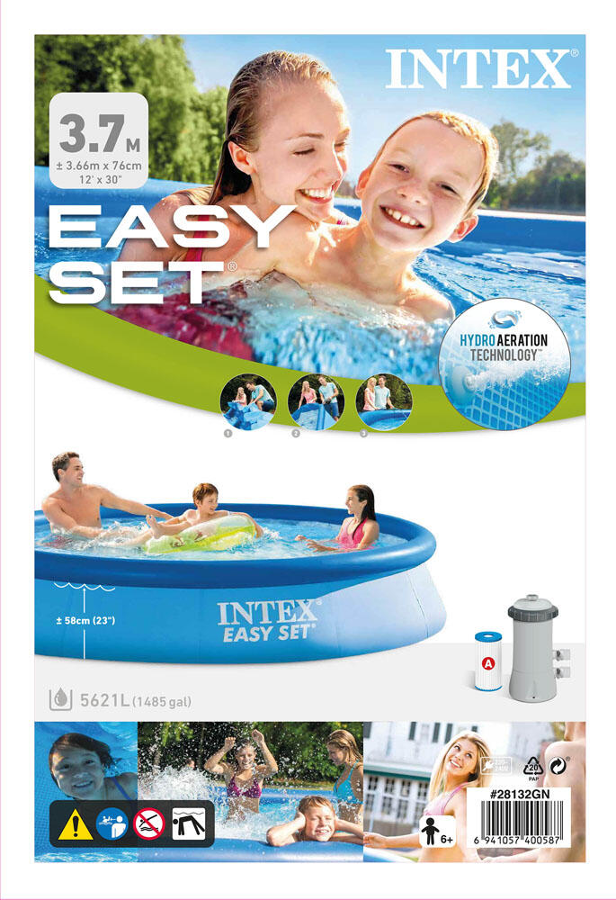 Piscine Easy Set Ronde - 366x76 cm - 4-pièces  S22412 5/7