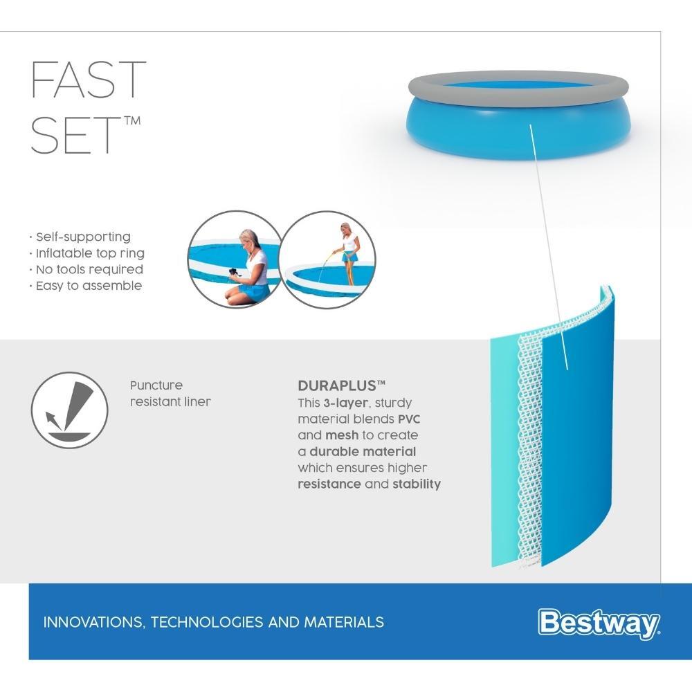 Bestway Pool Fast Set - 457x122 cm - Poolpaket 7/7