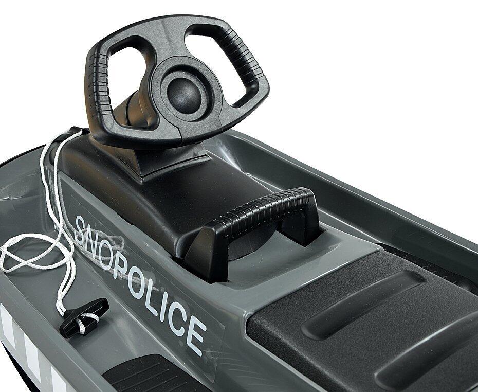 2-Sitzer-Schlitten mit Lenkrad und Bremsen "Sno Police" Hamax 3/5