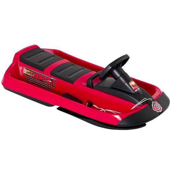 2-Sitzer-Schlitten mit Lenkrad und Bremsen "Sno Police" Hamax