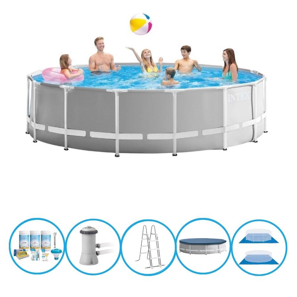 Intex Pool Prism Frame - Schwimmbad-Paket - 457x122 cm 1/7