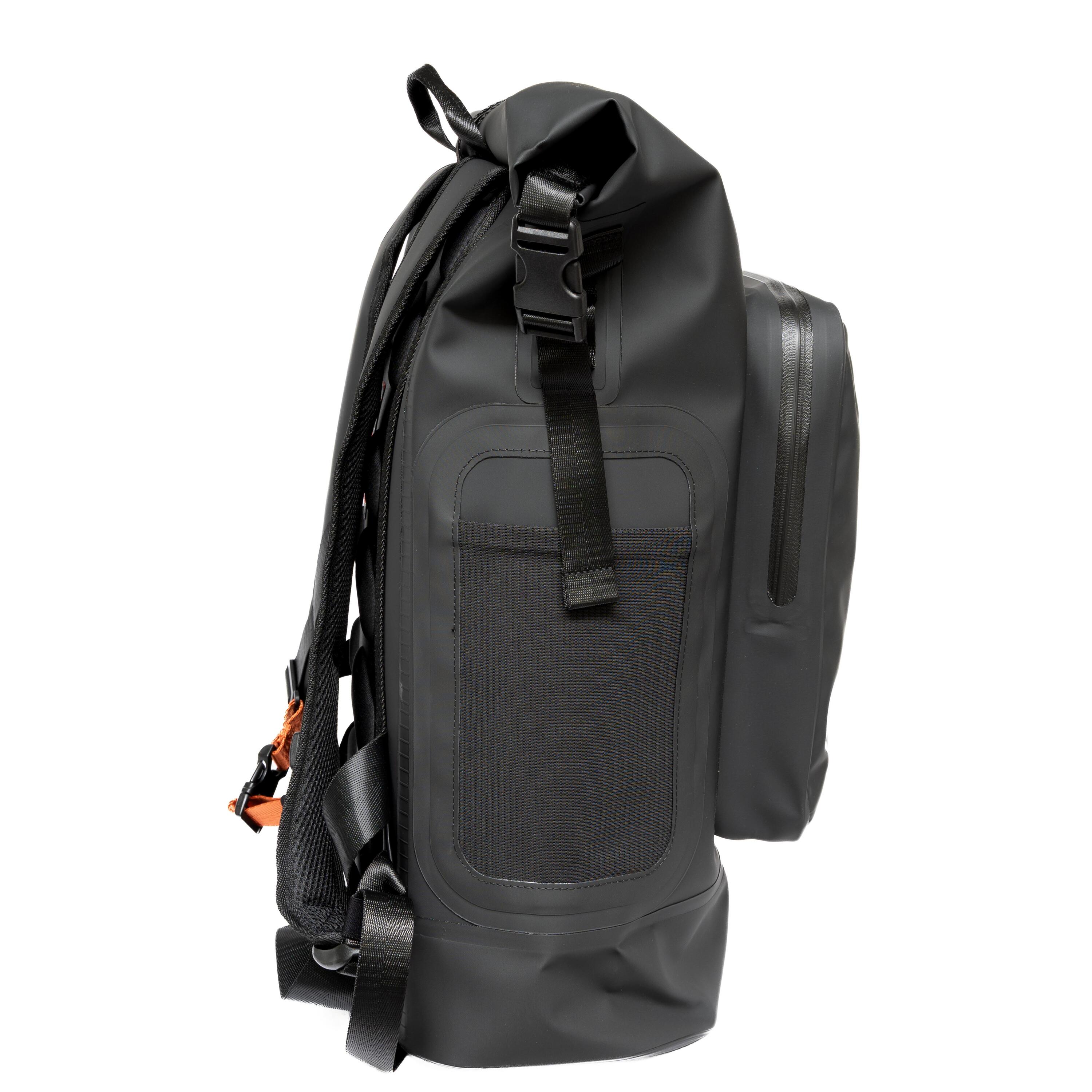 Mochila impermeable de 30 L en TPU negro 4/7