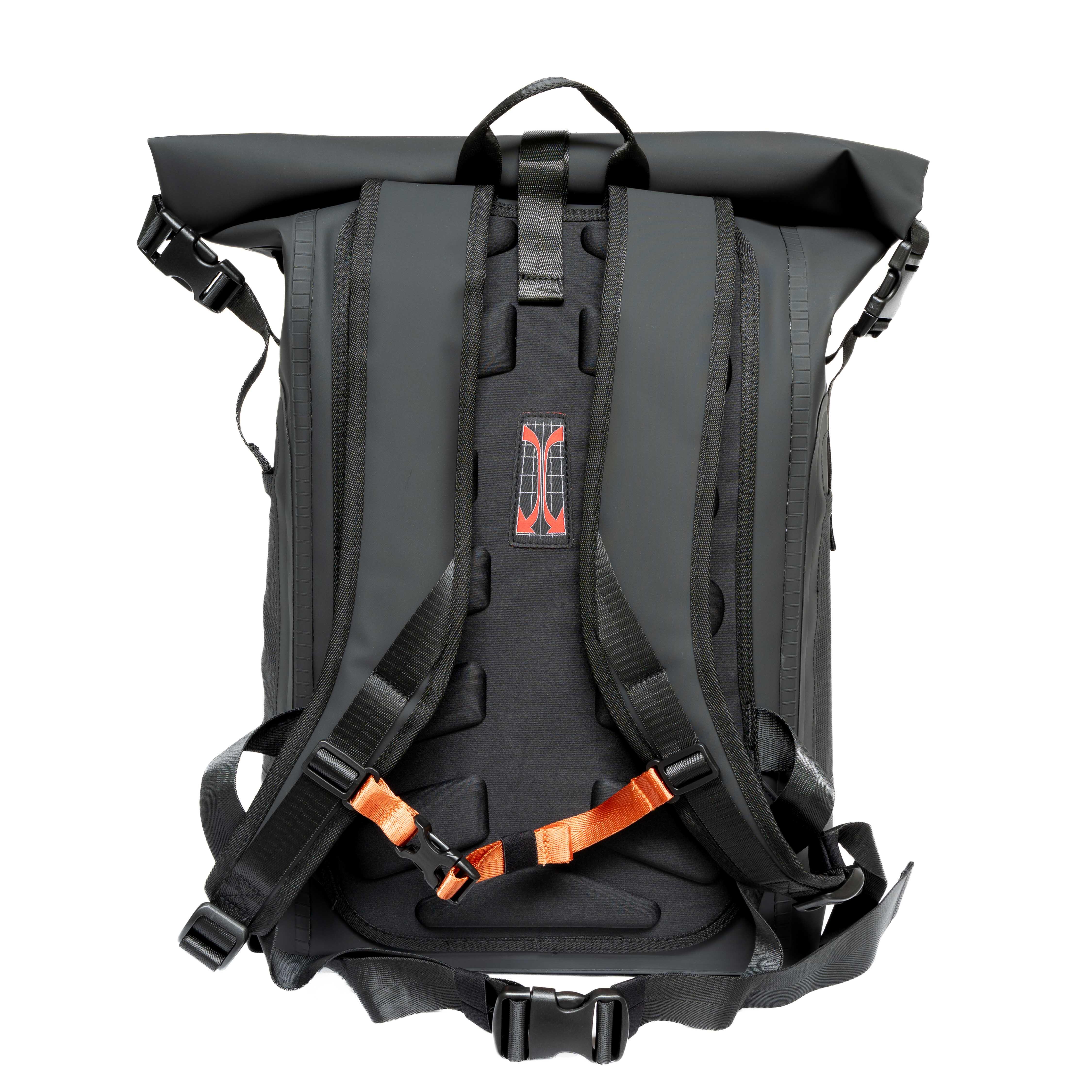 Wodoodporny plecak 30 l, czarny, z TPU – Wodoodporny plecak