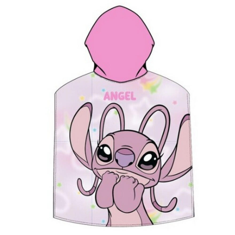 Poncho Toalla de Microfibra Bambini Angel & Stitch Multicolor 2/2