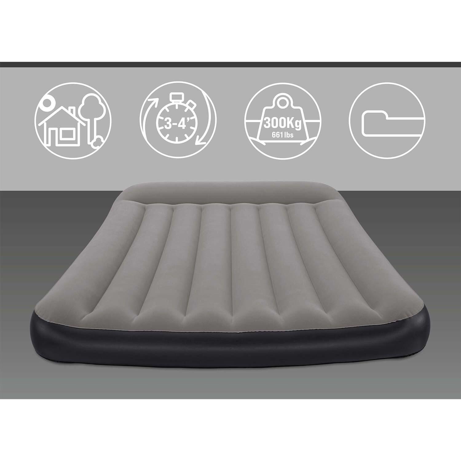 Bestway Matelas gonflable 2 personnes avec pompe électrique USB intégrée 5/7