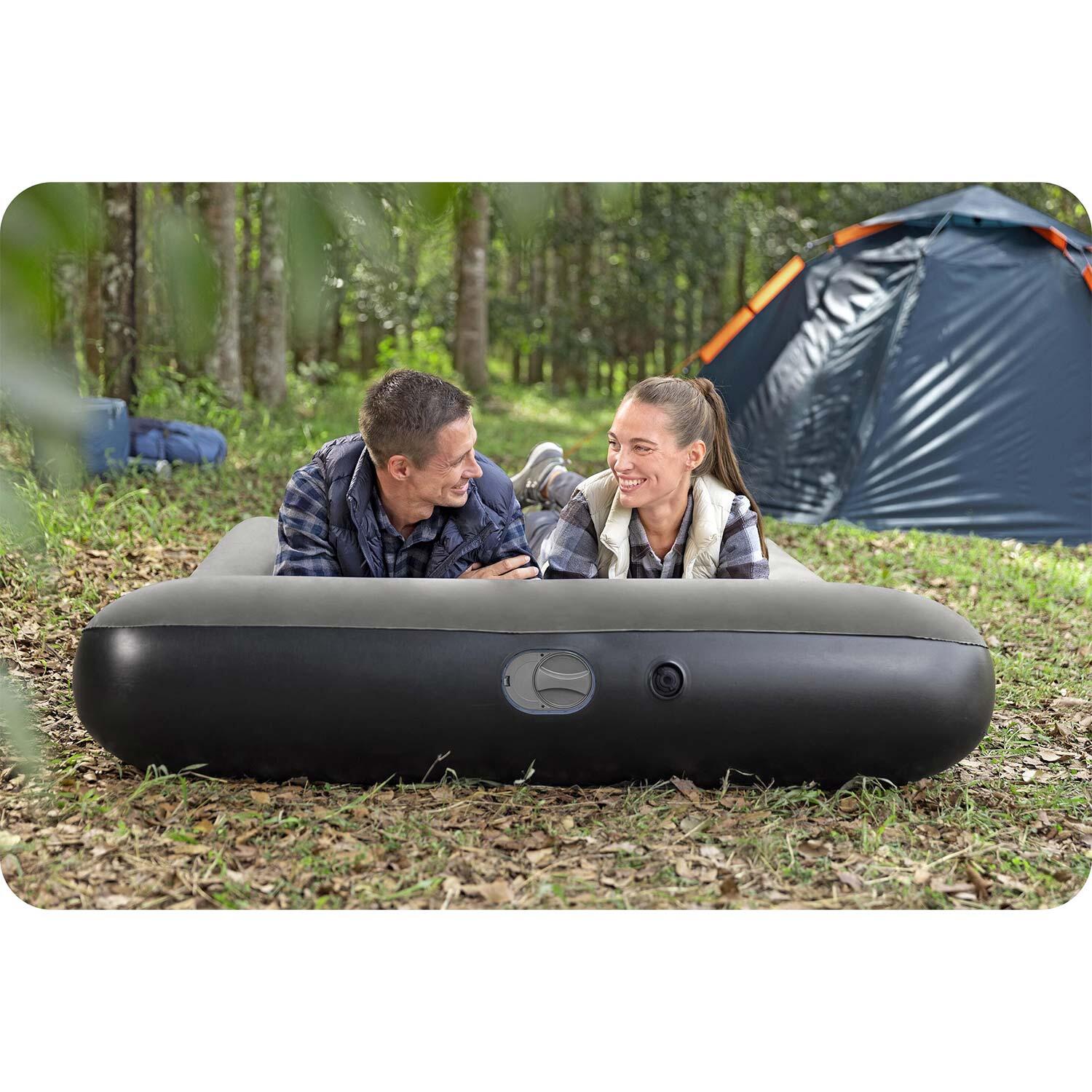 Bestway Matelas gonflable 2 personnes avec pompe électrique USB intégrée 4/7
