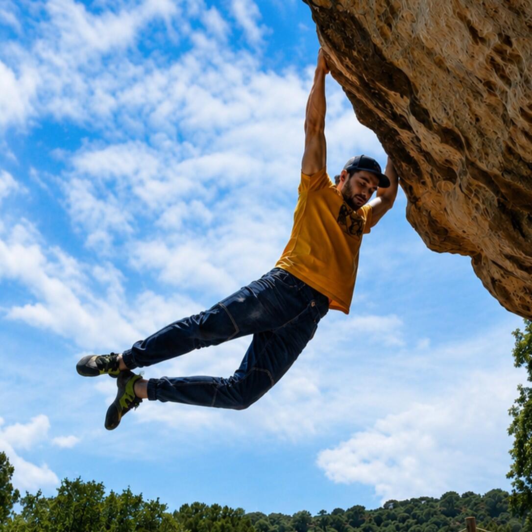 Calças de Escalada Dyno Jeans Rinse Homem 5/7
