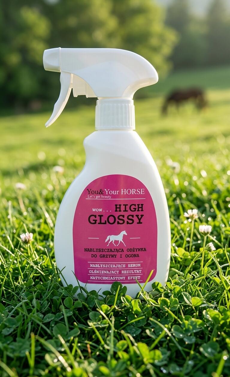Nabłyszczająca odżywka do grzywy i ogona dla koni 250ml 2/2