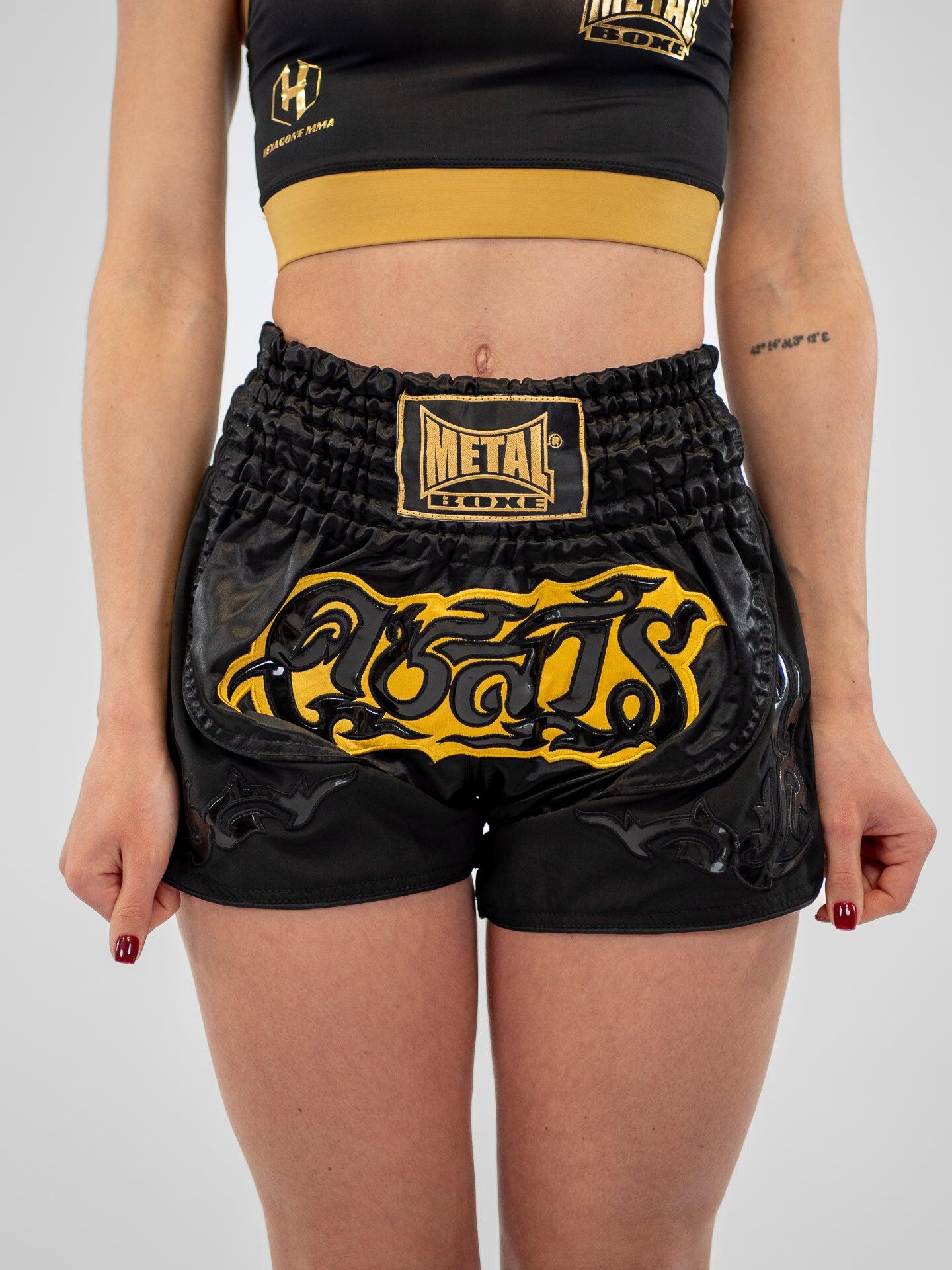 Short Thaï Lumpinee Métal Boxe 2/7
