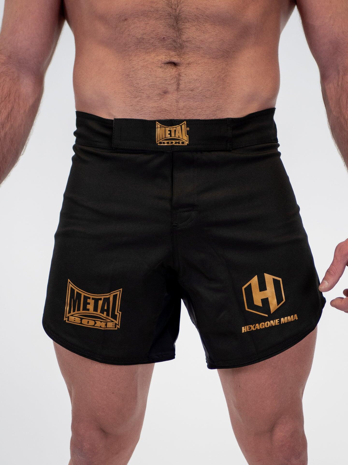 Short de boxe Metal Boxe SPE Hexagone 3/7