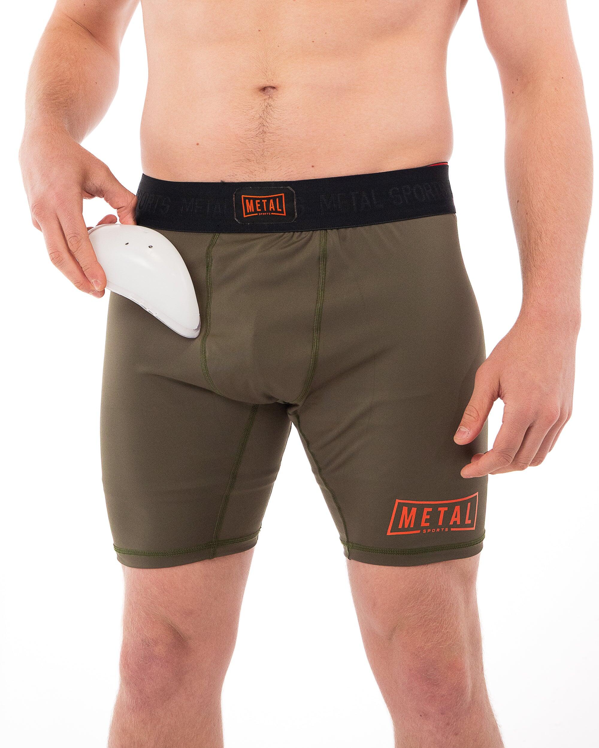Short compression Metal Boxe Olive S 6/7